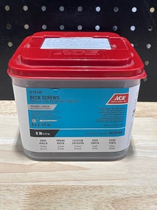 lot 45 image: Ceramic Coated Deck Screws