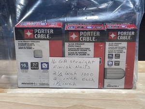 lot 47 image: 16 Gauge Finish Nails