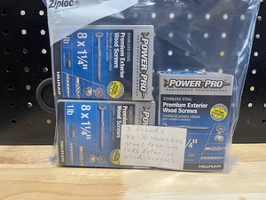 lot 49 image: Torx Exterior Wood Screws