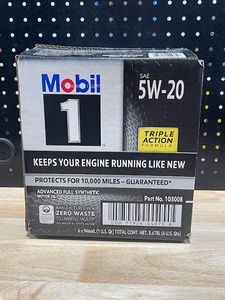 lot 23 image: Mobil 1 Full Synthetic 5W-20 Oil 6 Quarts