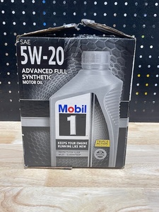 lot 22 image: Mobile 1 Full Synthetic 5W-20 Oil 6 Quarts