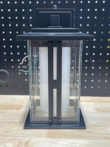 lot 19 image: Outdoor LED Wall Lantern
