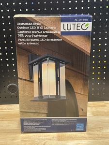 lot 21 image: Outdoor LED Wall Lantern