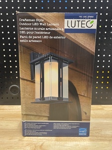 lot 20 image: Outdoor LED Wall Lantern