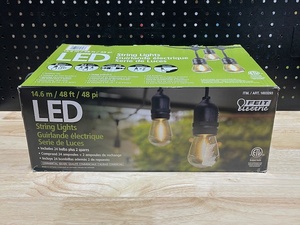 lot 69 image: LED String Lights 48 Foot 24 Bulb