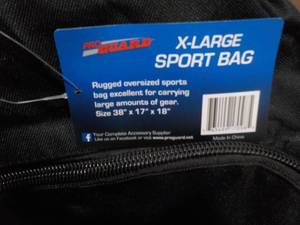 New Pro Guard XL Sports Bag retail $139