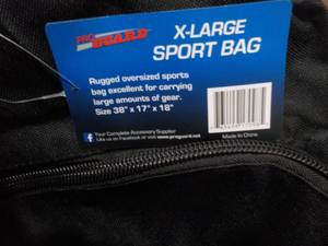 New Pro Guard XL Sports Bag retail $139