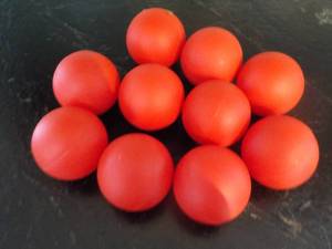 Lot of 10 New Pro Guard Plastic Practice Street Hockey Balls