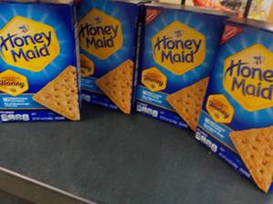 4 x 14.4 oz Boxes Honey Maid Graham Crackers