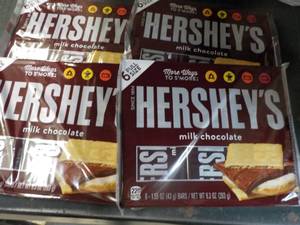 4 x 6 Full Size Hersheys Candy Bars