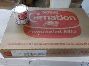 24 x 5 oz Cans Nestle Carnation Evaporated Milk past best date