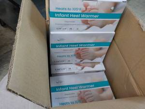 Future Generation Medical Infant Heel Warmers- 4 boxes x 25 each perfect for any age