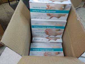 Future Generation Medical Infant Heel Warmers- 4 boxes x 25 each perfect for any age