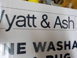 Wyatt and Ash Machine Washable Runner 24 x 72 - New