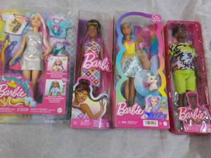 4 New Barbies