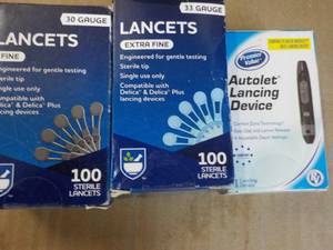 Lancets and Autolet Lancing Device