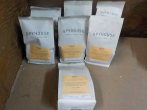 7 x 10 oz Spy house Decaf Organic Whole Bean Coffee Best by 01012024