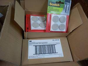 4 x 6 packs Scotch Felt Pads