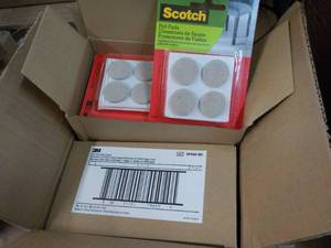 4 x 6 packs Scotch Felt Pads
