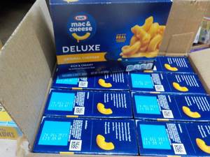 8 x 14 oz Boxes Kraft Deluxe Mac and Cheese Best by 12242023