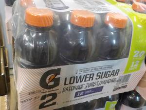 12 x 20 oz Bottles Lower Sugar Gatorade Grape