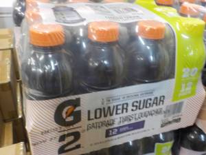 12 x 20 oz Bottles Lower Sugar Gatorade Grape