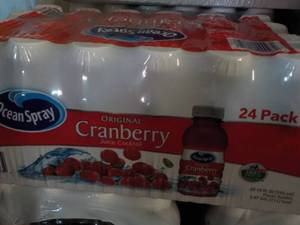 24 pack Ocean Spray Original Cranberry Juice