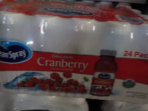 24 pack Ocean Spray Original Cranberry Juice
