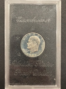 lot 23 image: 1971-S Eisenhower Silver Dollar Proof