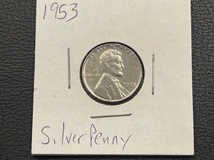 lot 40 image: 1953 Silver Lincoln Cent