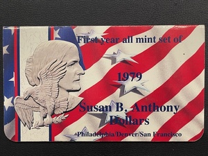 lot 50 image: 1979 Susan B. Anthony Dollar Set