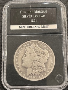lot 72 image: 1891-O Morgan Dollar