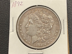 lot 75 image: 1892 Morgan Dollar