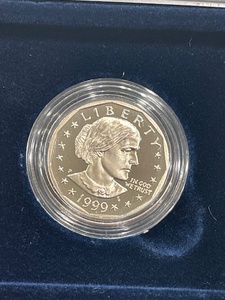 lot 78 image: 1999 Susan B. Anthony Dollar Proof