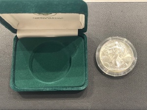 lot 98 image: 1992 Silver Eagle