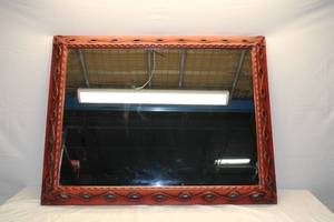 lot 2 image: Large Decorative Mirror