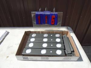 Flat of battery operated lights. As shown.