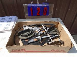 Flat of saw parts. As shown.
