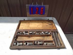 Box of old swivel sockets. No marking for brand. As shown.
