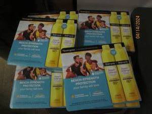 lot 212 image: 6 packages of 2 neutrigena beach defense 60  sunscreen