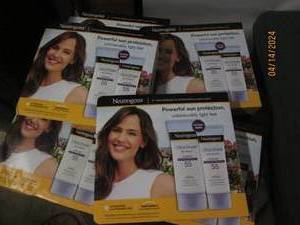 lot 229 image: 6 packages of 2 neutrogena ultra sheer 55 sunscreen