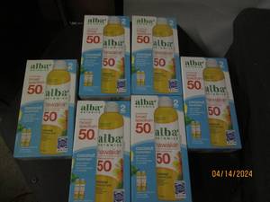 lot 236 image: 6 packages of alba 50 sunscreen...