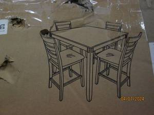 lot 23 image: ashly table and chair set...
