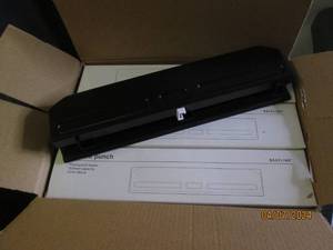 lot 37 image: case of 12 3 hole punches...