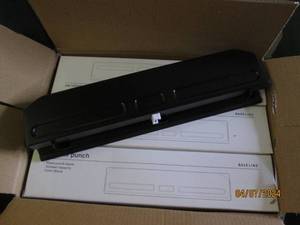 lot 39 image: case of 12 3 hole punches...