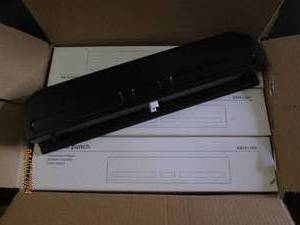 lot 43 image: case of 12 3 hole punches...