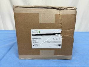 lot 56 image: MSRP $400  1 Case (100 each) NEW Ecolab BDC4040-2-CN 40 x 40 Genesys CleanOp Coreless 2 mil Roll Trash Bag with Drawcord - Clear