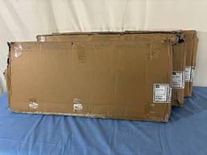 lot 35 image: 3 Pairs NEW Medline Spring-Loaded Universal Clamp-On Half Rail for Medline Home Care Beds 