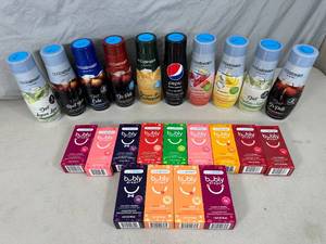 Sodastream Drink Mixes, Syrup, Bubly Drops