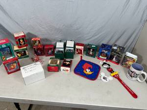Disney Ornaments, Garfield, Flamingo Ornaments, and More